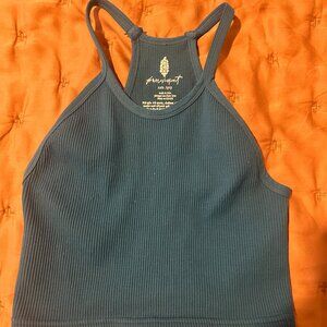 Free People Happiness Runs Long Crop Tank